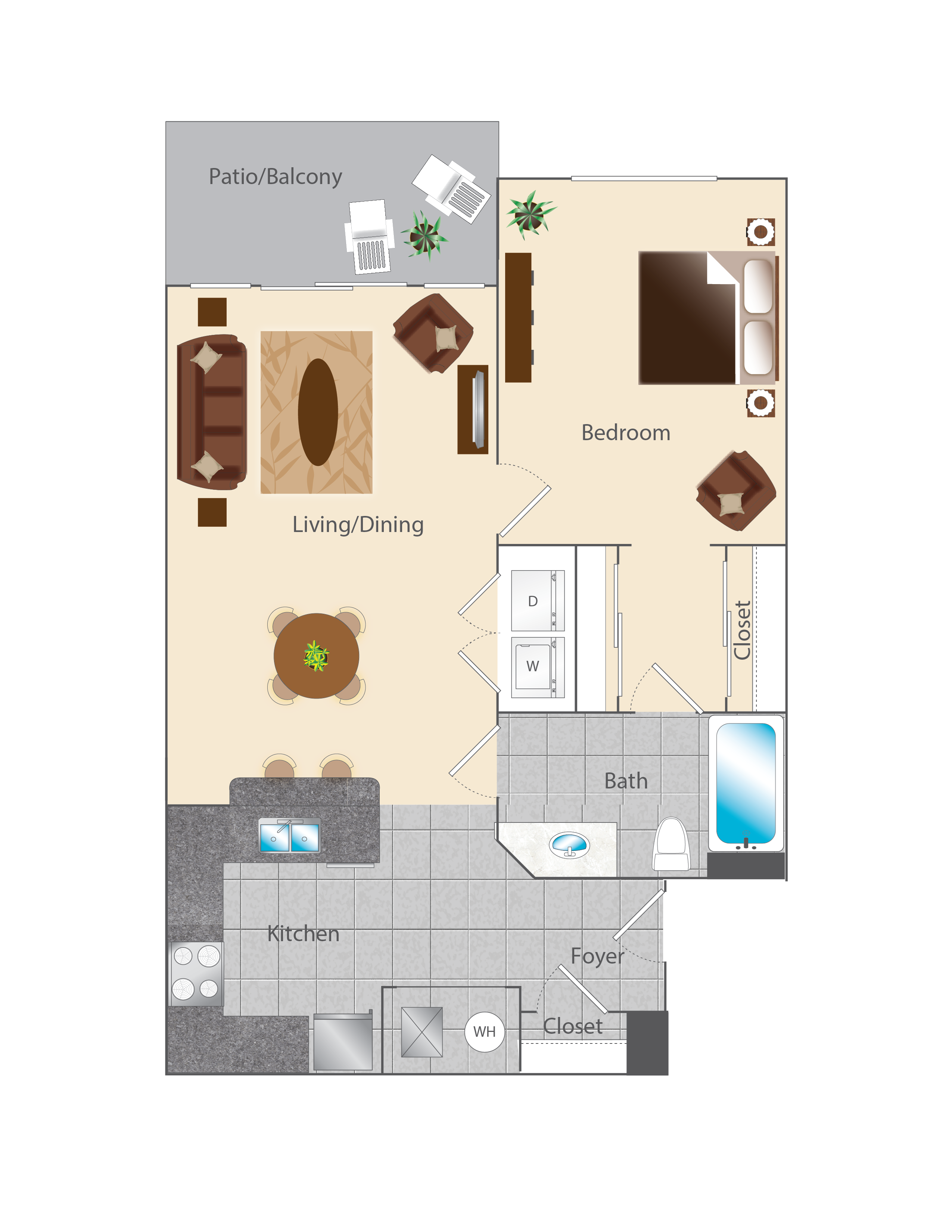The Abbey floor plan